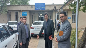 بازدید معاون توسعه مدیریت و منابع دانشگاه اردبیل از مرکز خدمات جامع سلامت شماره ۱ شهرستان نمین