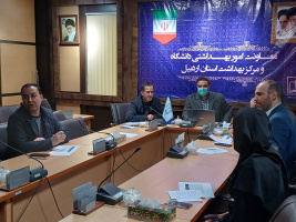 برگزاری جلسه بررسی پیشنهادهای واصله به دبیرخانه مدیریت دانش در حوزه معاونت توسعه مدیریت و منابع دانشگاه