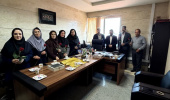 تجلیل از کارکنان مدیریت توسعه سازمان وتحول اداری به مناسبت روز کارمند